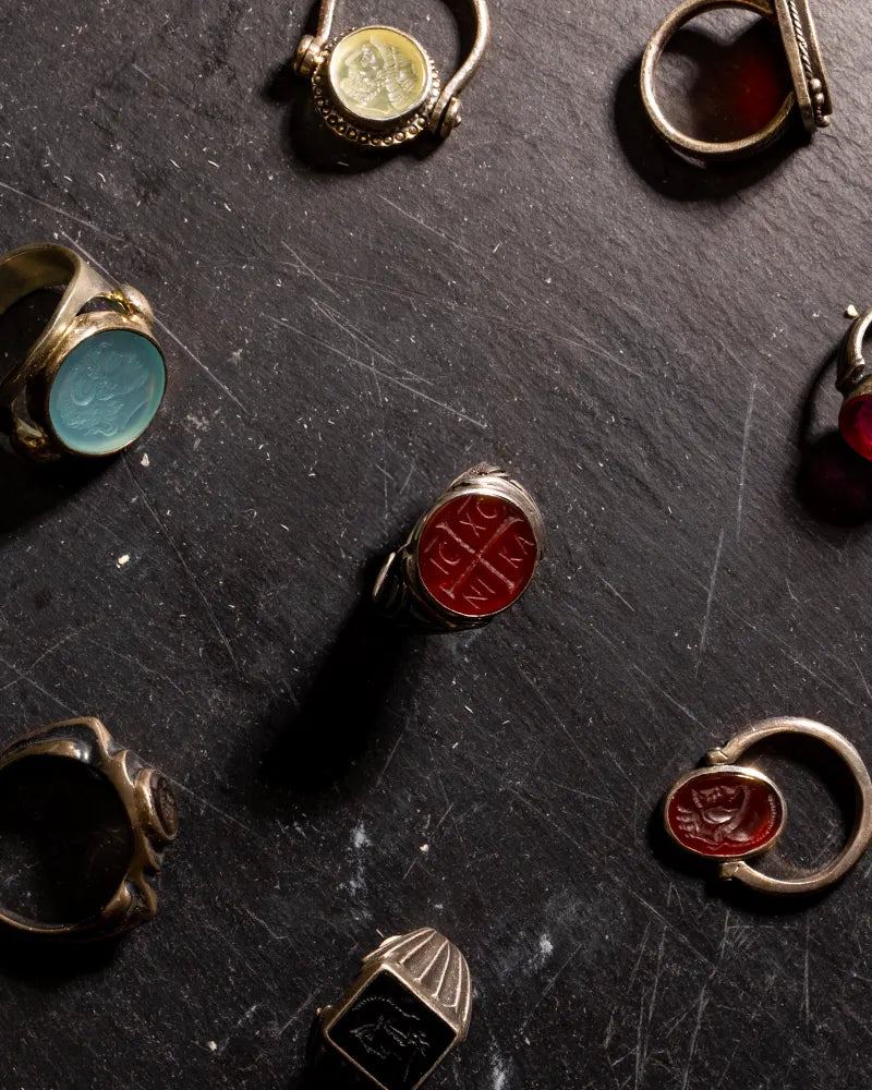 intaglio rings