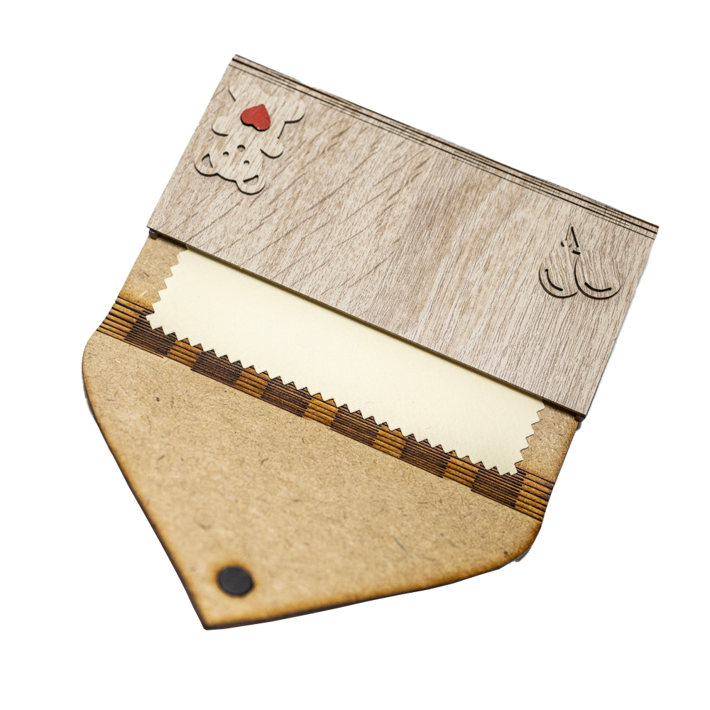 Happy Birthday Greeting Cards with Magnetic Money Pocket Ver. 1