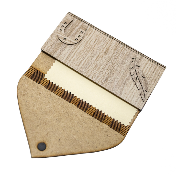 Best Wishes Greeting Cards with Magnetic Money Pocket