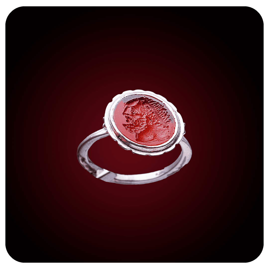 Zeus, Intaglio, Carnelian Stone