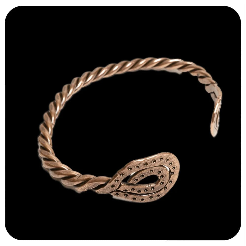 Roman Cuff Twisted Bracelet