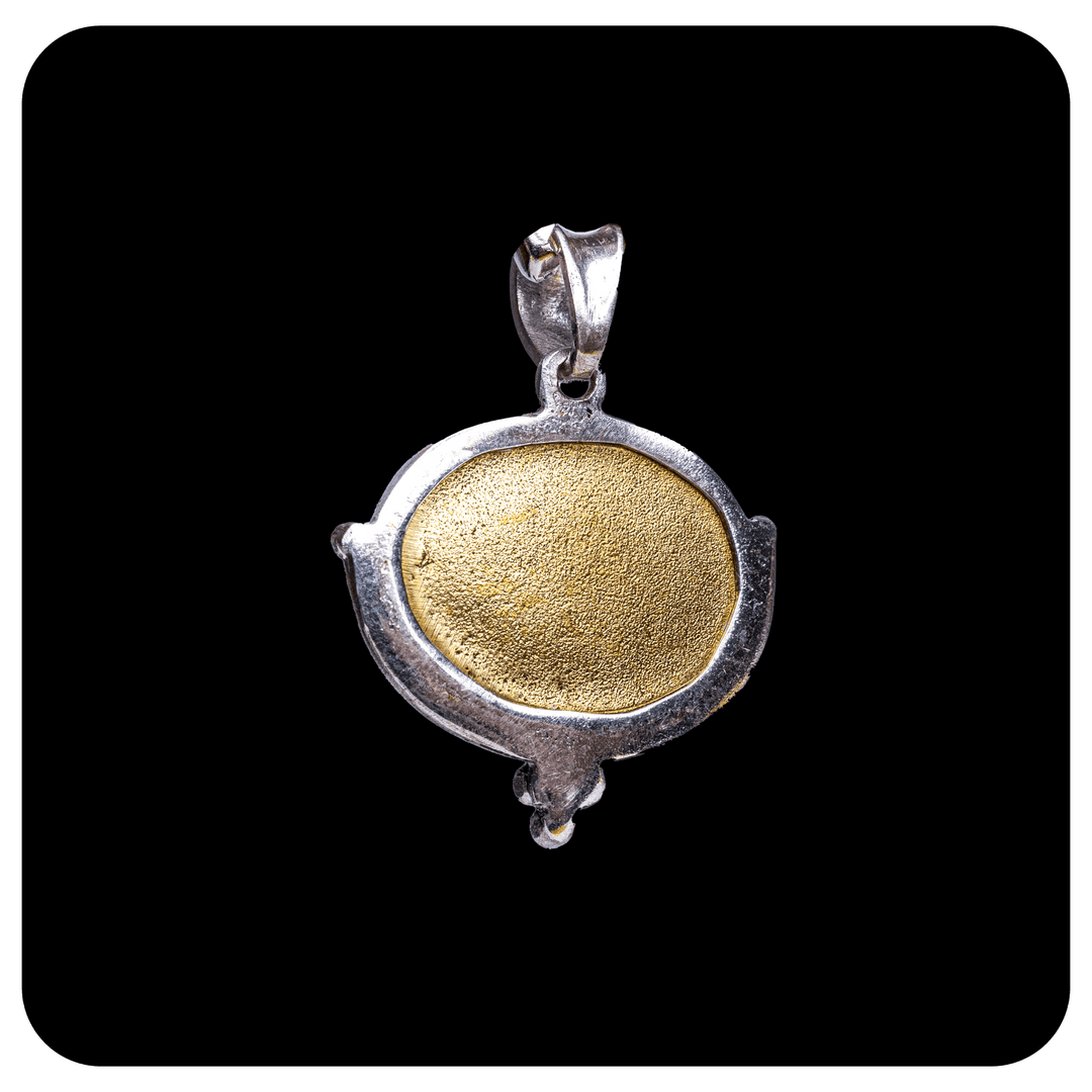Silver and Bronze Coin Pendant Ver V