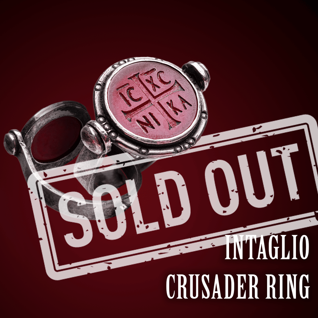 Intaglio Crusader Ring, 1 of 50 Limited Edition - SPQR SHOP
