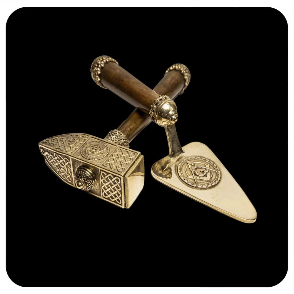Freemason Hammer and Trowel
