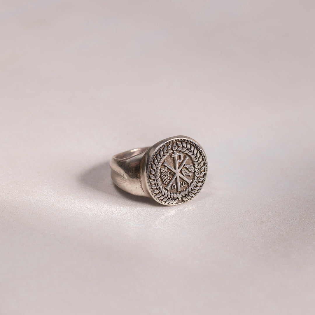 Chi-Rho Fish & Grape