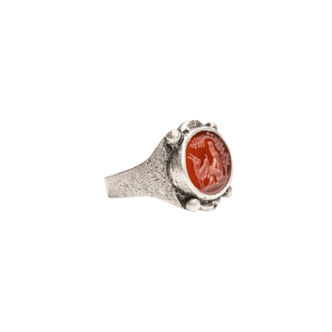 Satyr, Intaglio, Carnelian Stone - SPQR SHOP