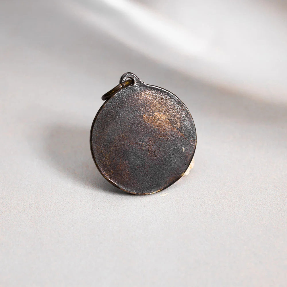 Double Roman Eagle Pendant