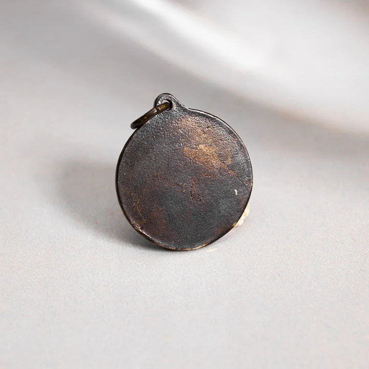 Double Roman Eagle Pendant