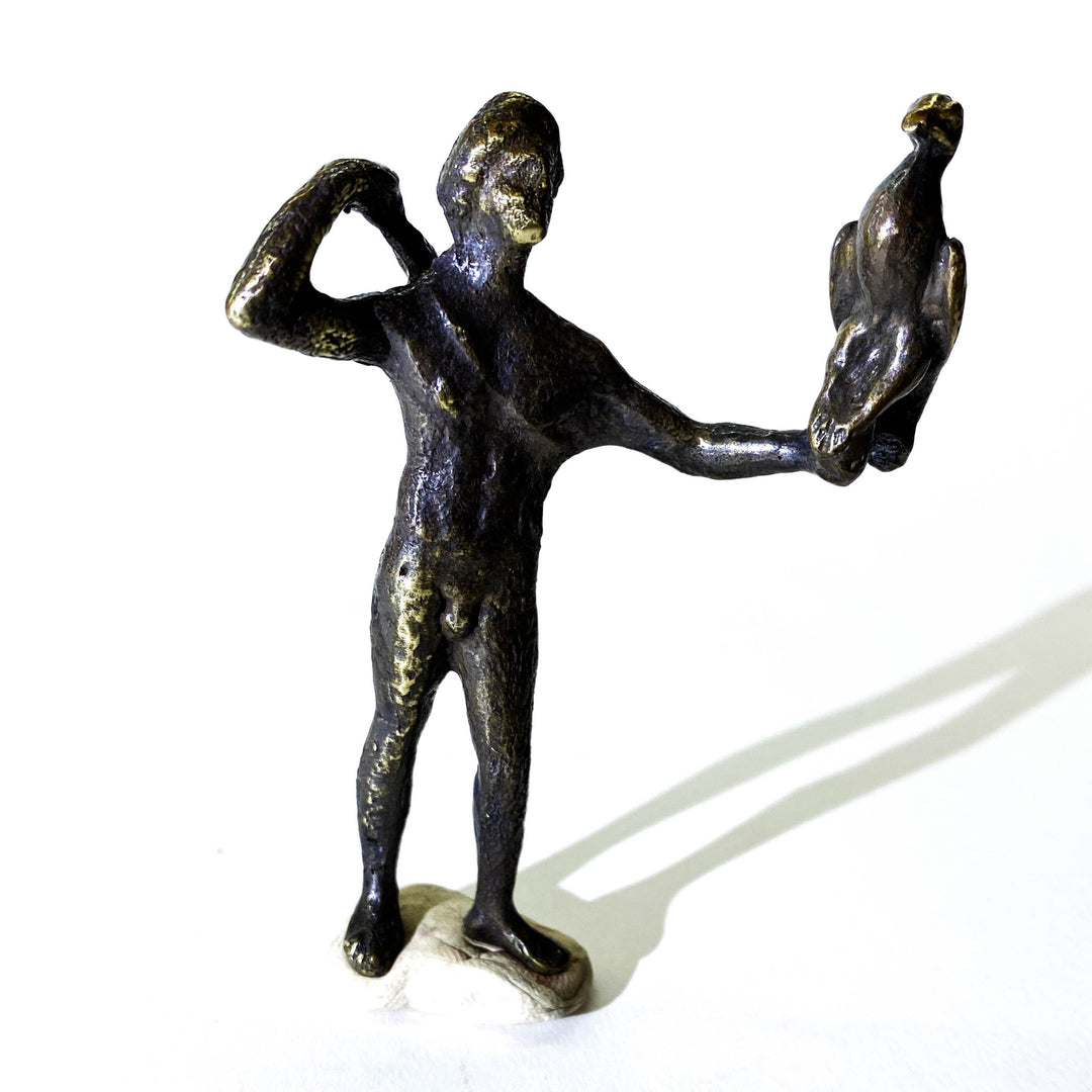 Roman hunter with eagle