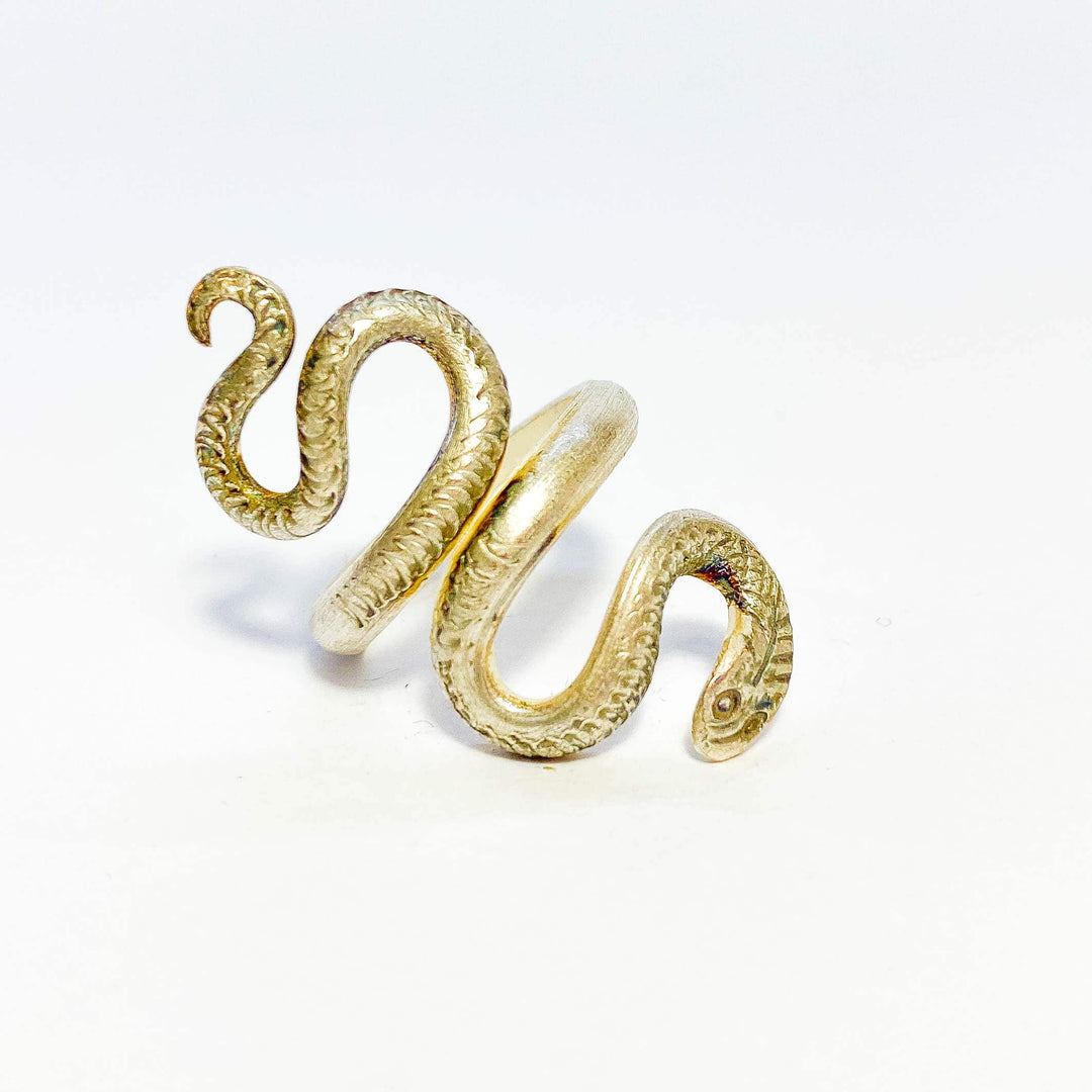 Silver plated Snake II