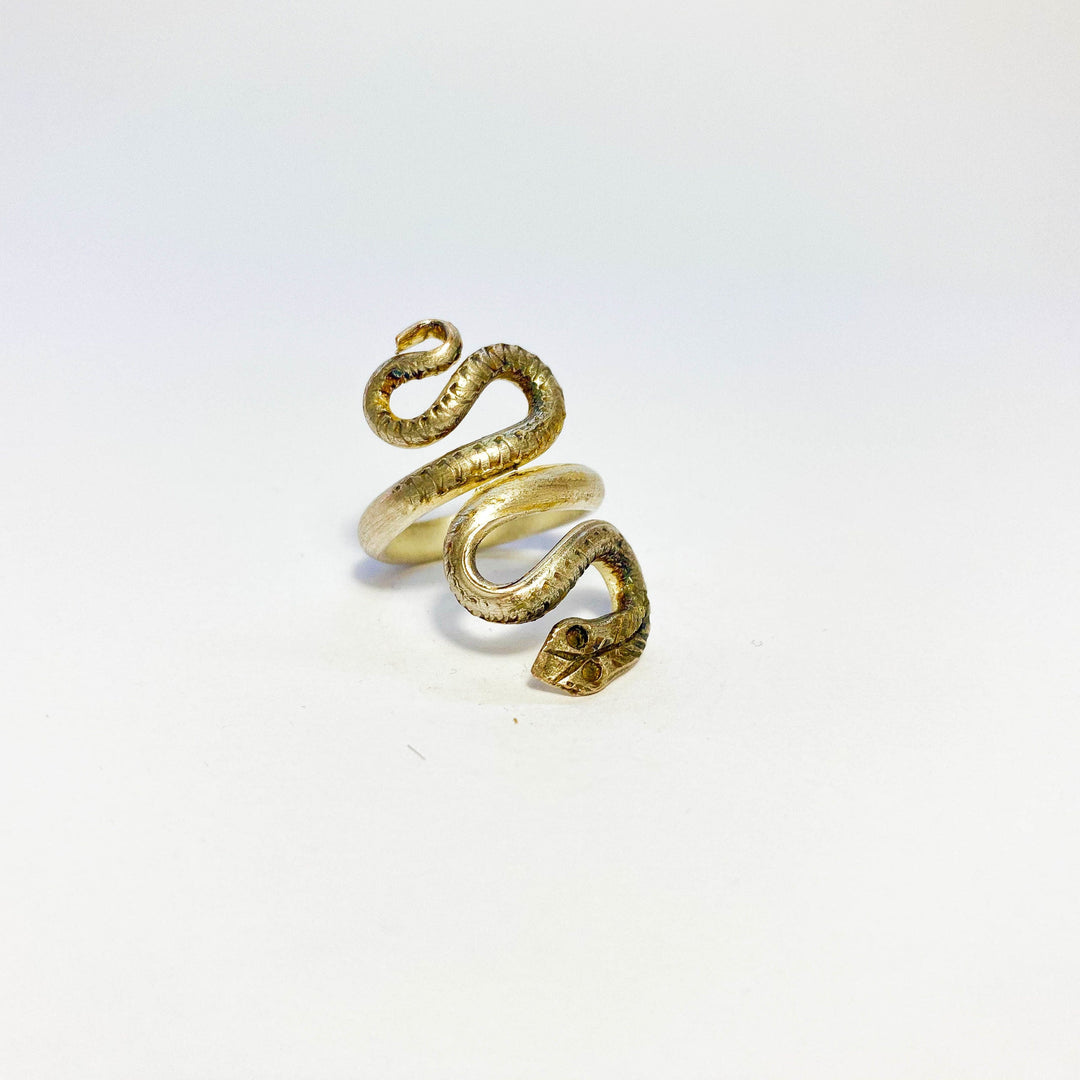 Silver plated Snake V