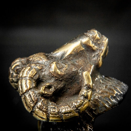 Baphomet Head Ring - SPQR SHOP