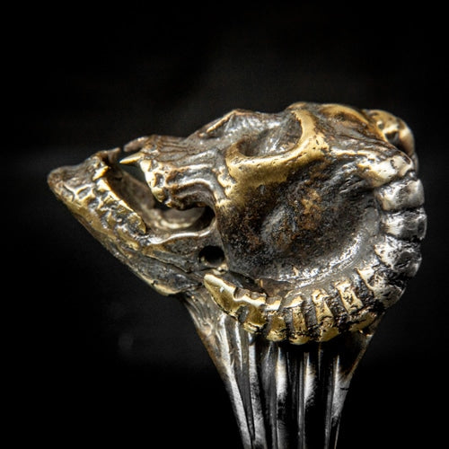Satan Skull Head Ring - SPQR SHOP