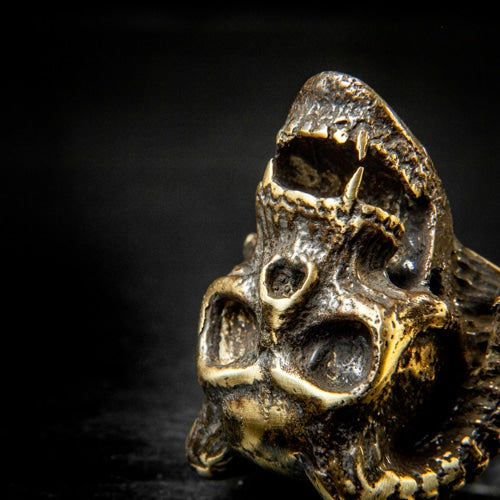 Satan Skull Head Ring - SPQR SHOP
