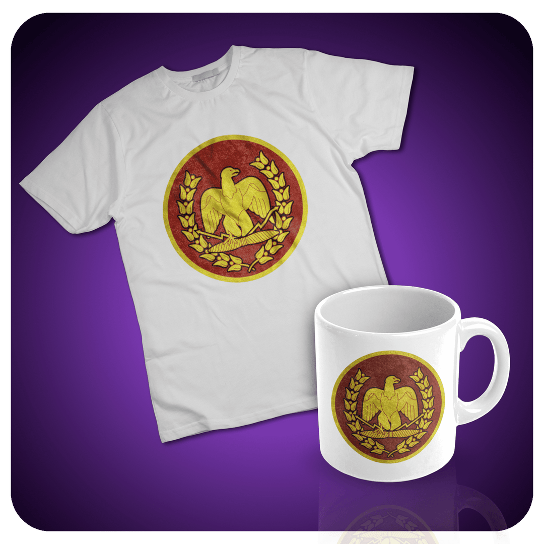 Roman Eagle T-Shirt and Mug - Set