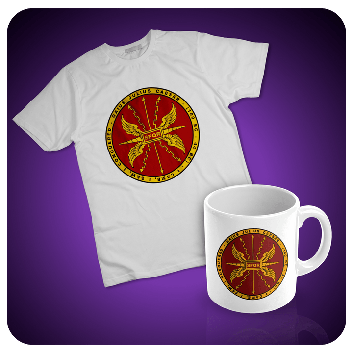 Gaius Julius Caesar T-Shirt and Mug - Set