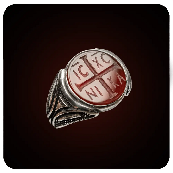 Intaglio Crusader Ring 1 of 50