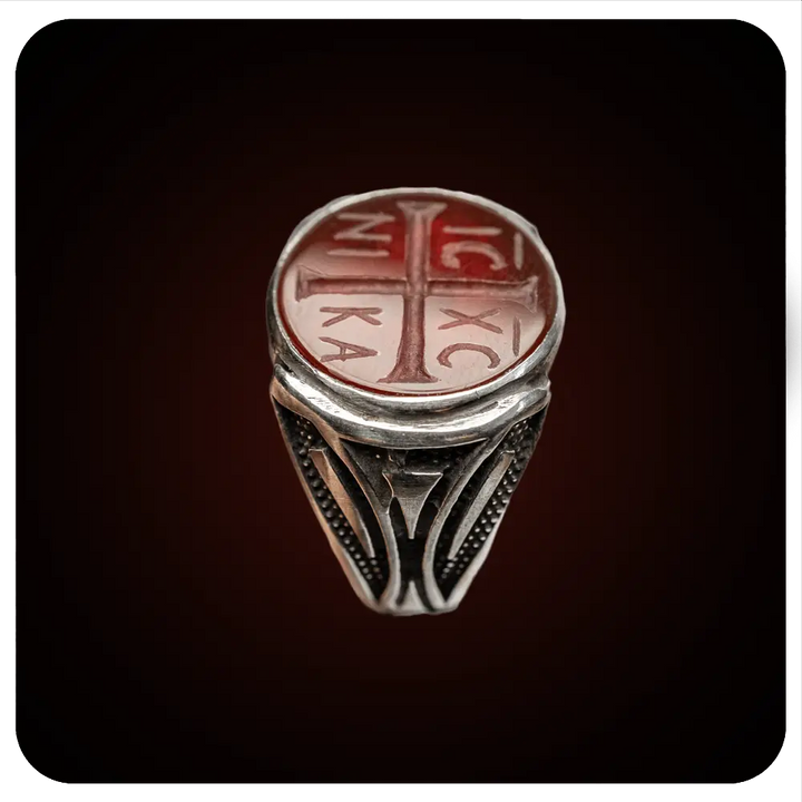 Intaglio Crusader Ring 1 of 50