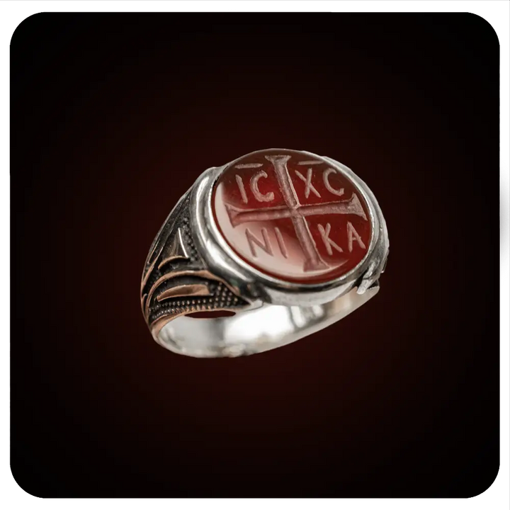 Intaglio Crusader Ring 1 of 50