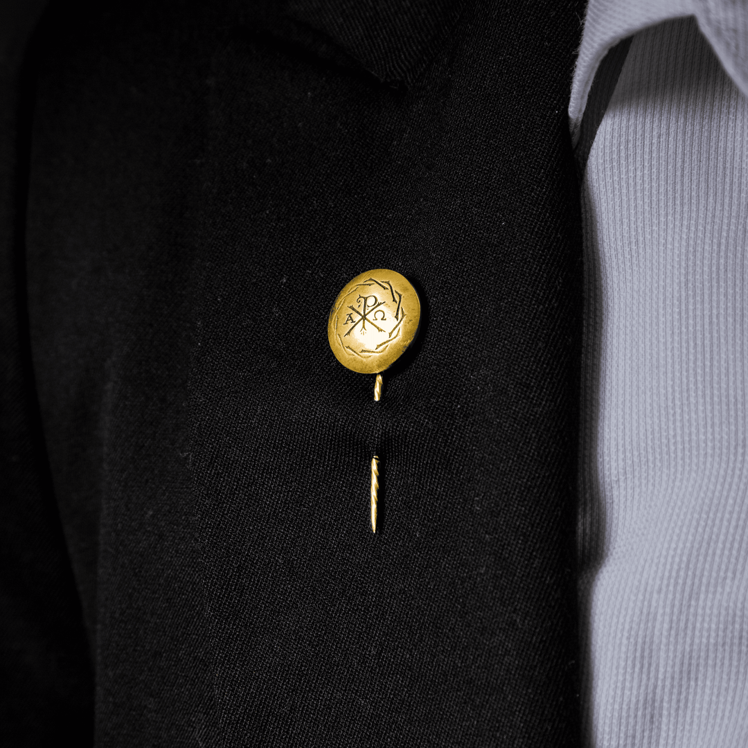 Chi-Rho, Lapel Pin - SPQR SHOP