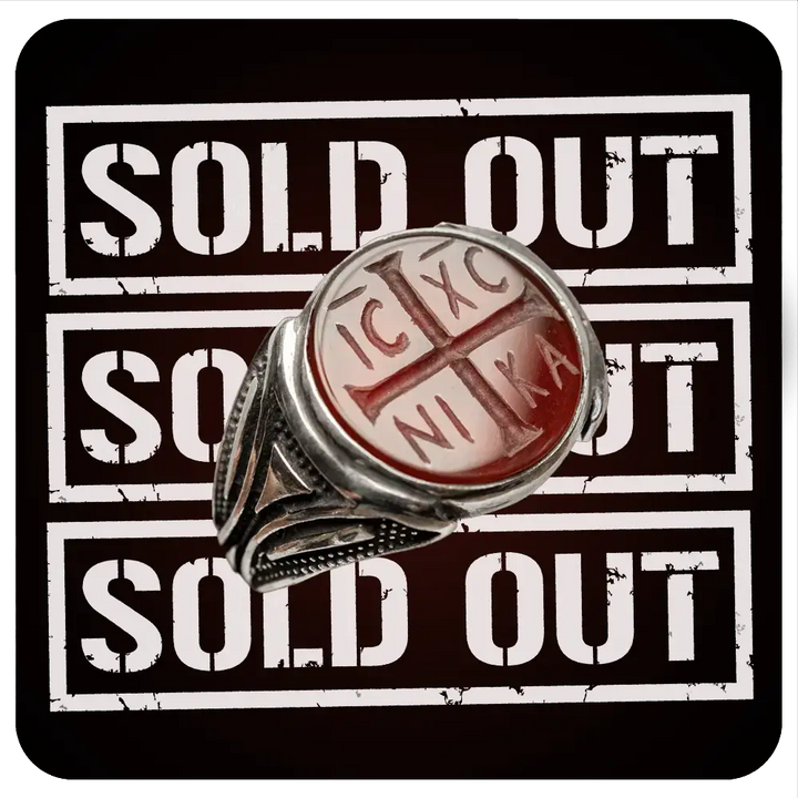 Intaglio Crusader Ring 1 of 50