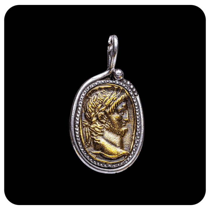 Silver and Bronze Coin Pendant Ver IV