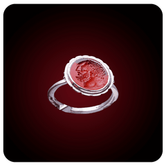 Zeus, Intaglio, Carnelian Stone - SPQR SHOP