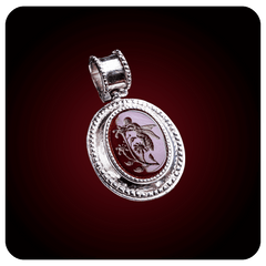 Humming bee, Intaglio Pendant, Carnelian Stone - SPQR SHOP