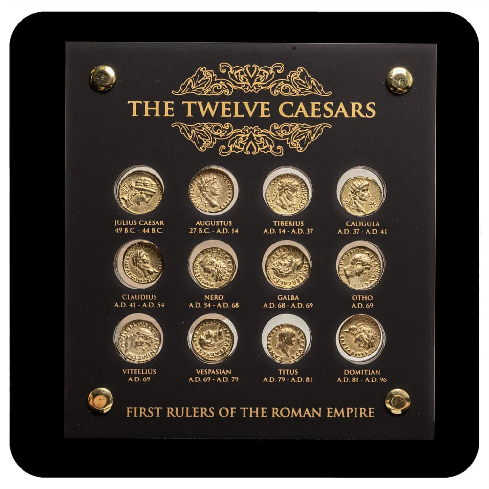 The Twelve Caesars - Bronze coins - SPQR SHOP