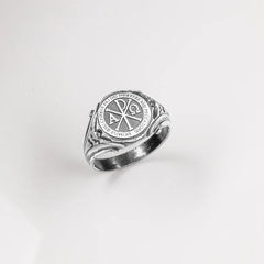 Womans Chi-Rho VII in Silver - SPQR SHOP