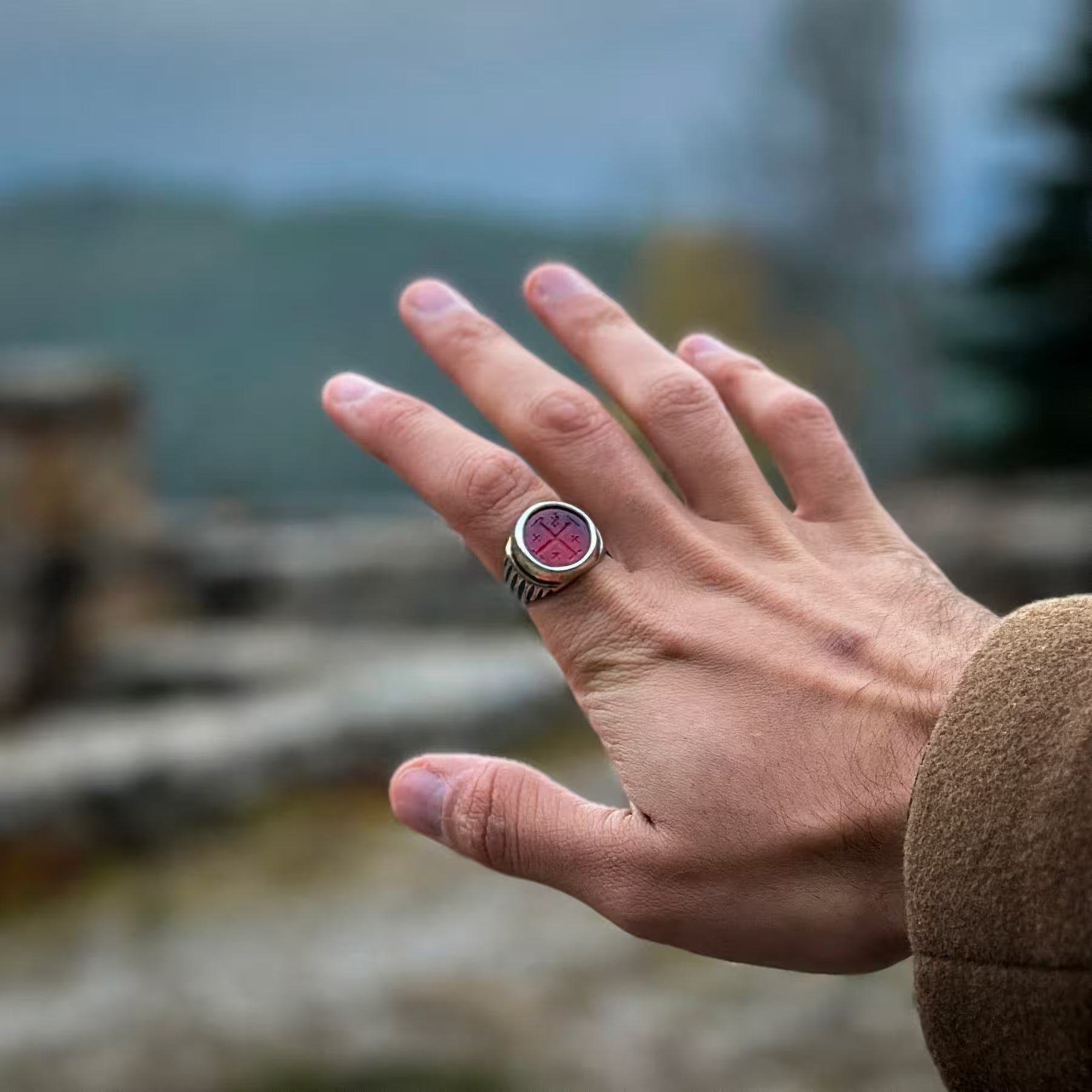 Intaglio Jerusalem Cross 1 of 50 - SPQR SHOP