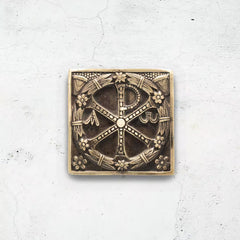 Chi-Rho Bronze Plaque - SPQR SHOP