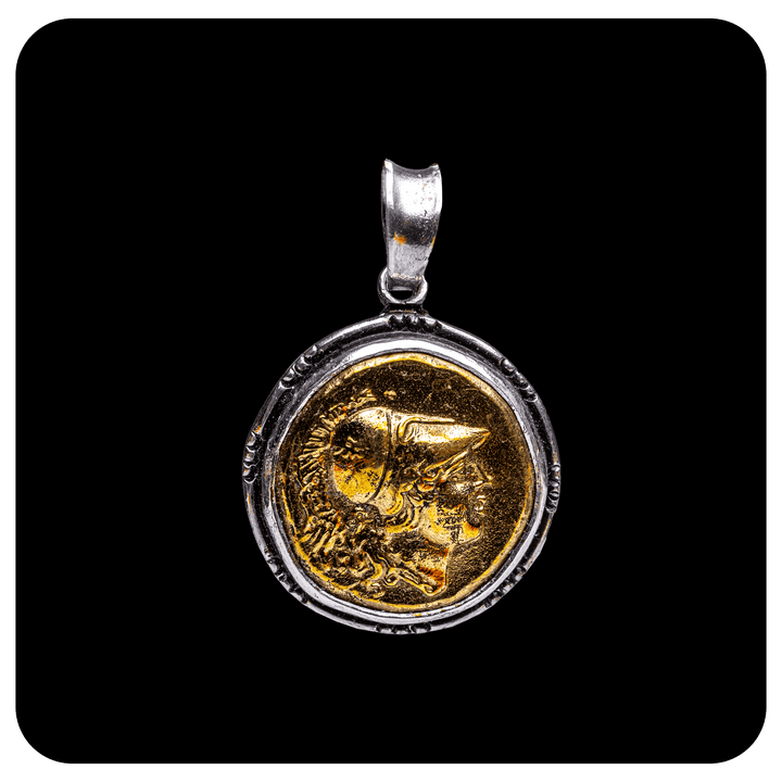 Silver and Bronze Coin Pendant Ver II