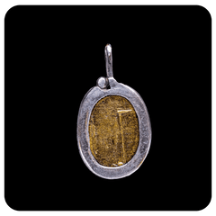 Silver and Bronze Coin Pendant Ver IV - SPQR SHOP