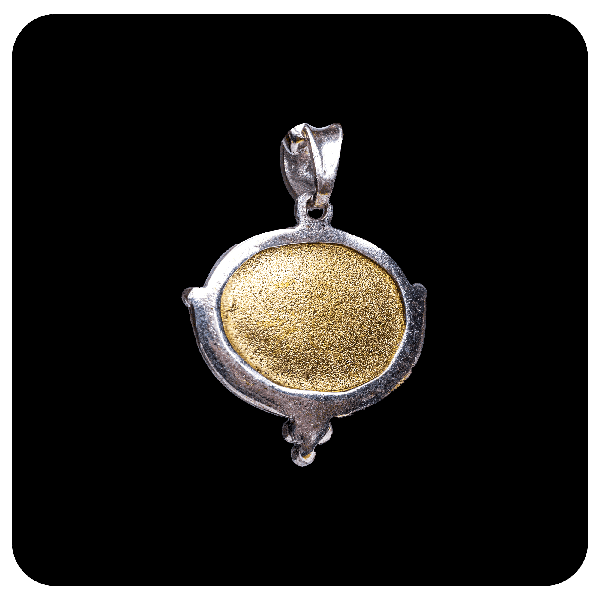 Silver and Bronze Coin Pendant Ver V - SPQR SHOP