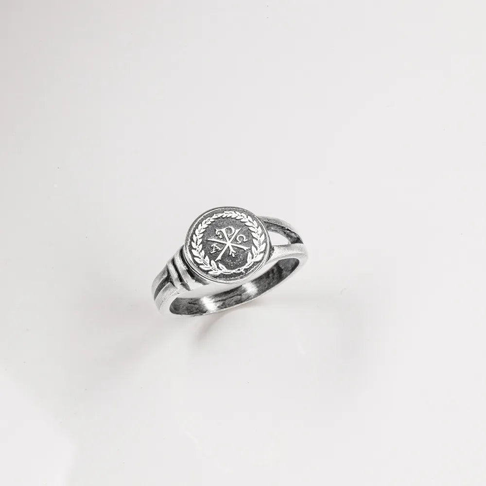 Womans Chi-Rho in Silver - SPQR SHOP