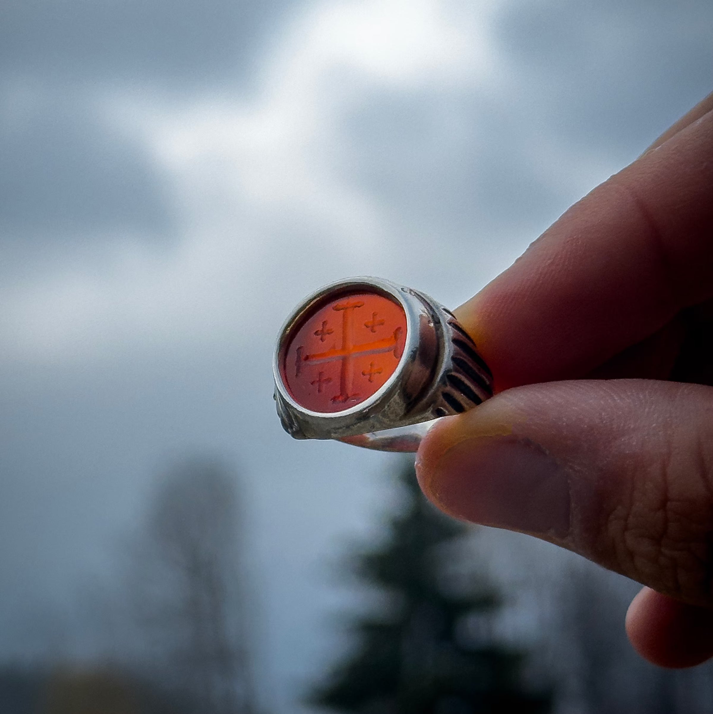 Intaglio Jerusalem Cross 1 of 50 - SPQR SHOP