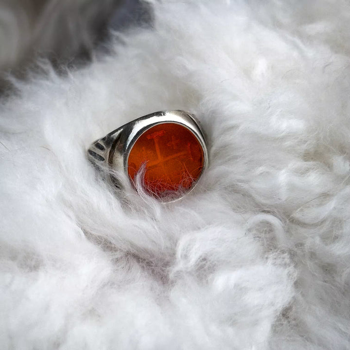 Intaglio Jerusalem Cross 1 of 50