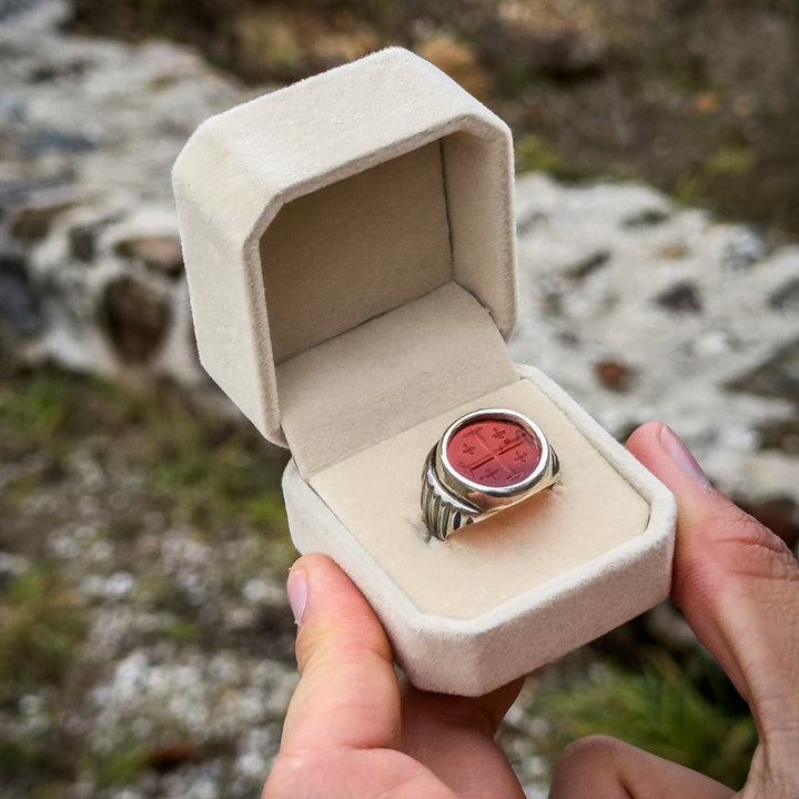 Intaglio Jerusalem Cross 1 of 50