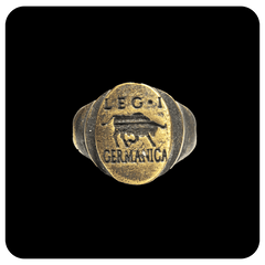 Legio I Germanica with Bull in Bronze - SPQR SHOP