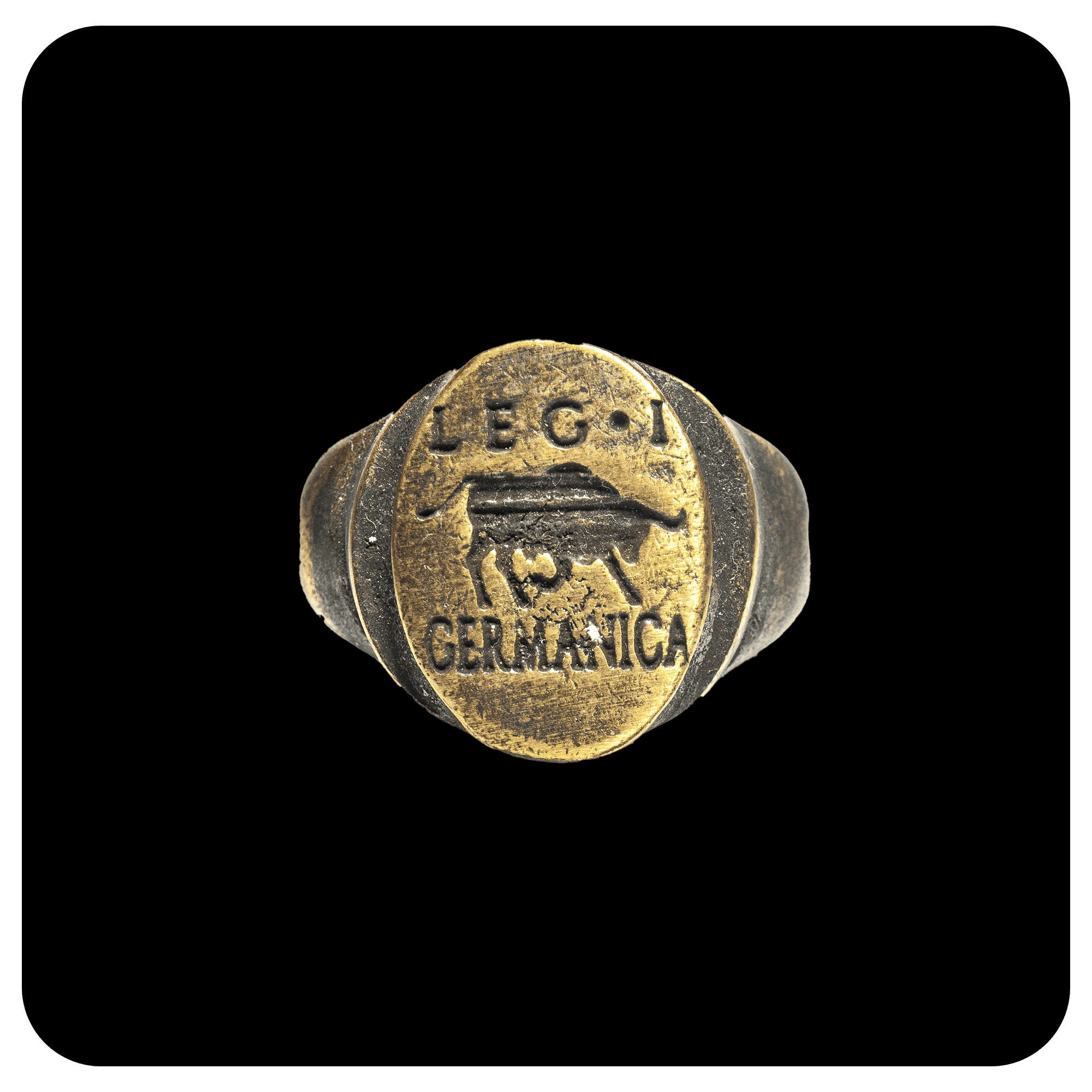 Legio I Germanica with Bull in Bronze - SPQR SHOP