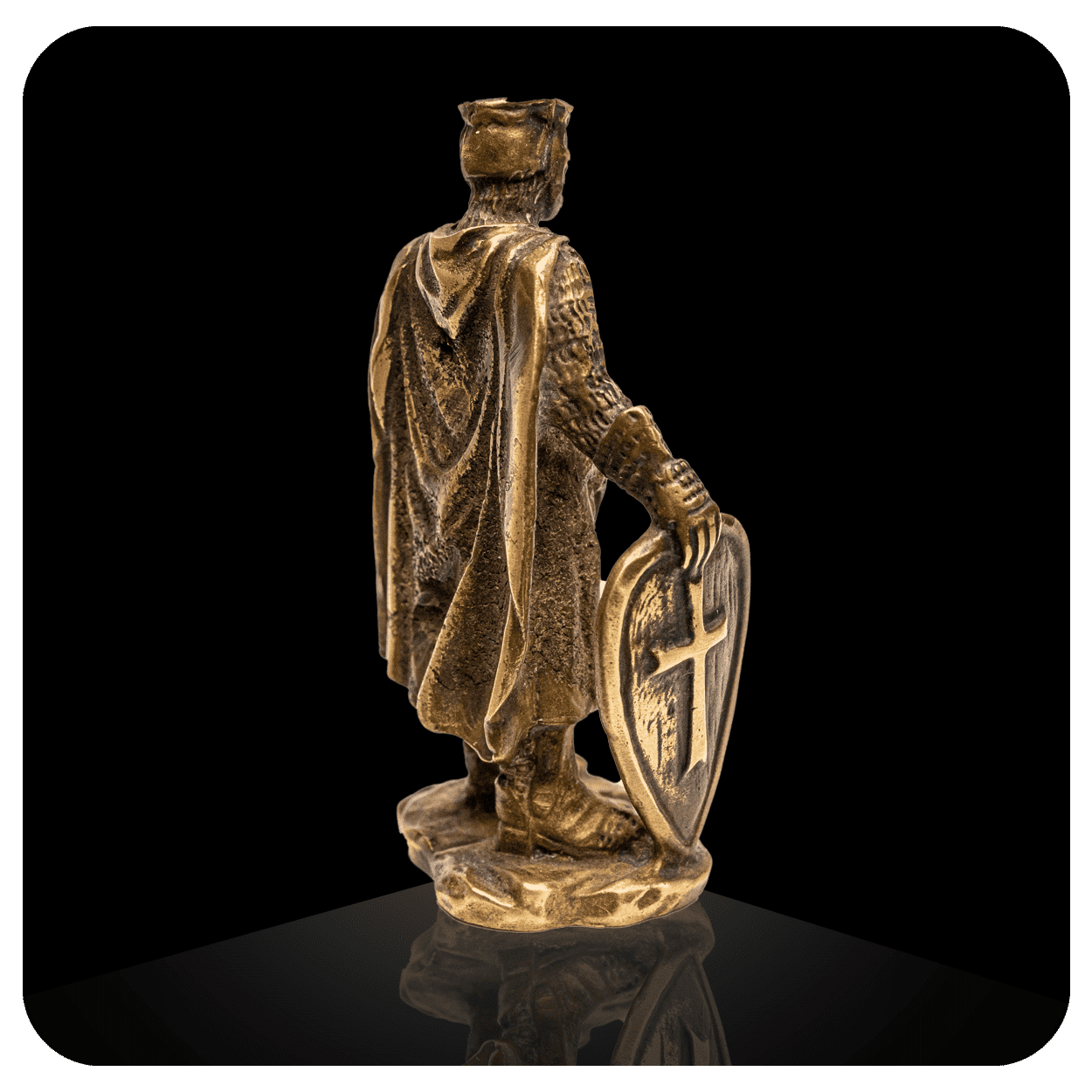 Crusader Statue in Bronze - SPQR SHOP