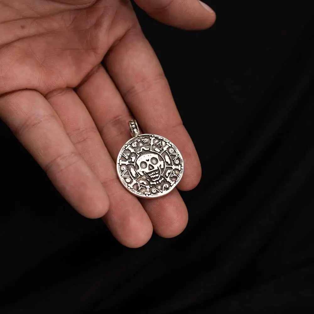 The Jolly Roger - Pirate Pendant + Free Leather Strap - SPQR SHOP