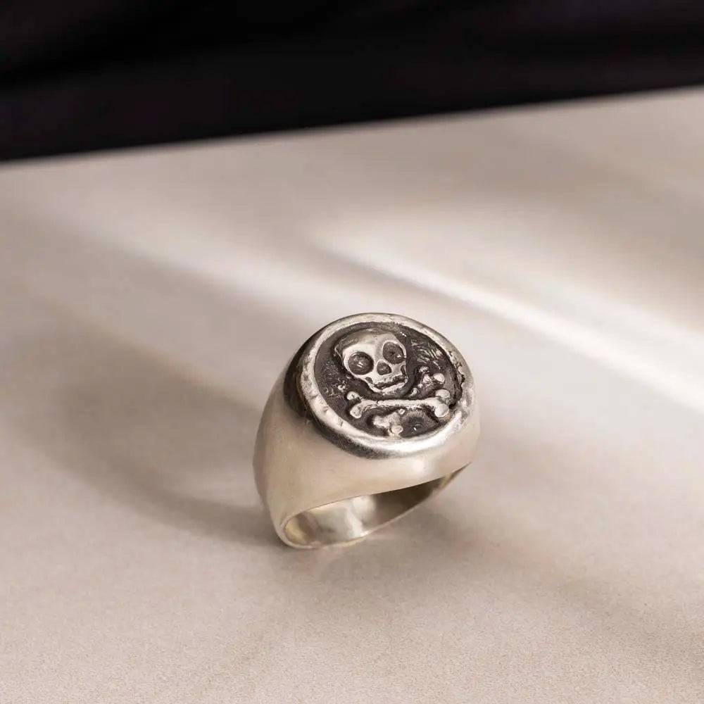 The Jolly Roger - Pirate Ring | SPQR SHOP