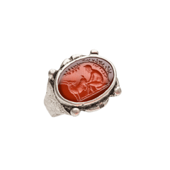 Satyr, Intaglio, Carnelian Stone - SPQR SHOP