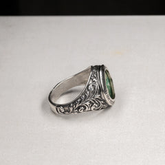 Emerald Intaglio Chi Rho 1 of 10 - SPQR SHOP