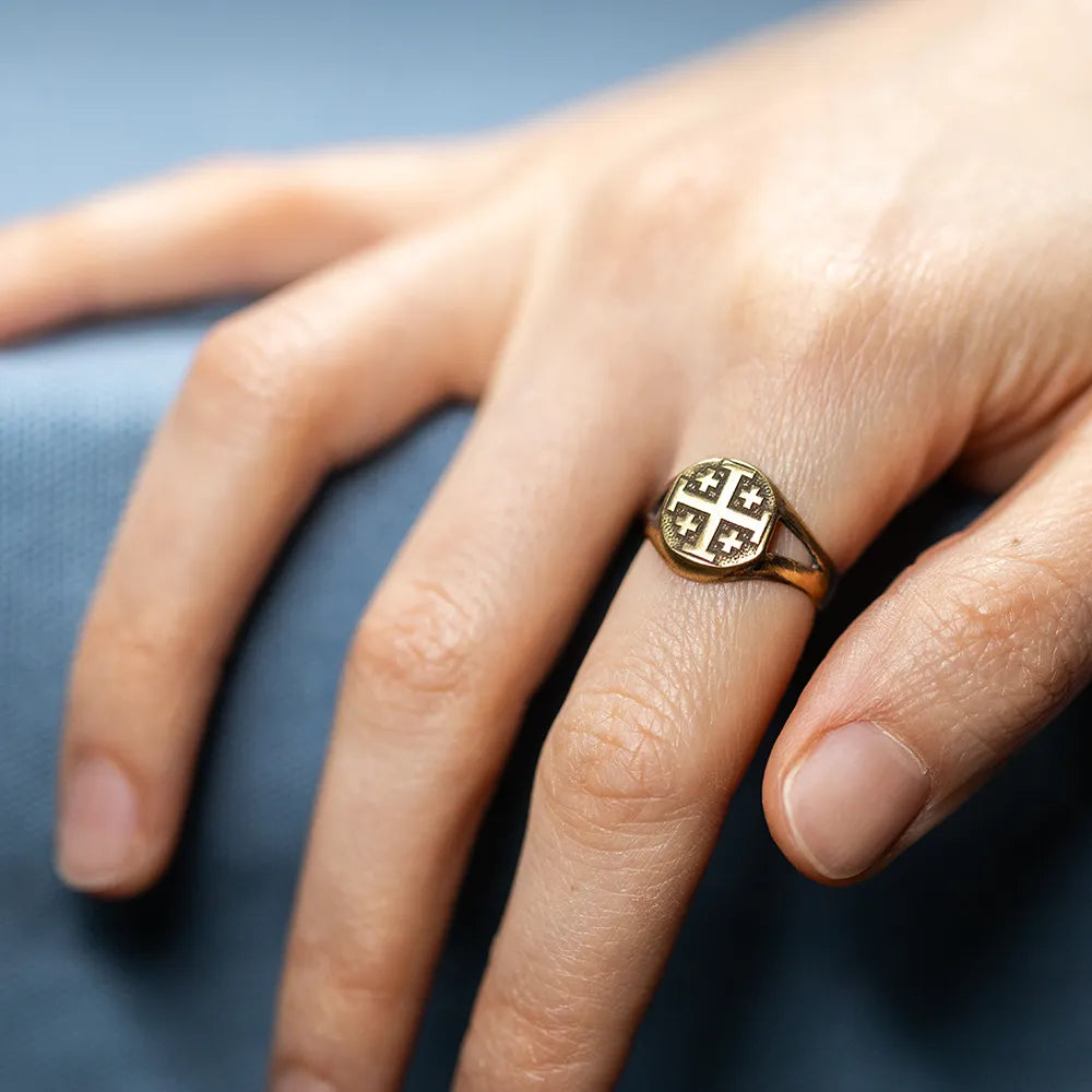 Womans Third Crusader Ring - SPQR SHOP