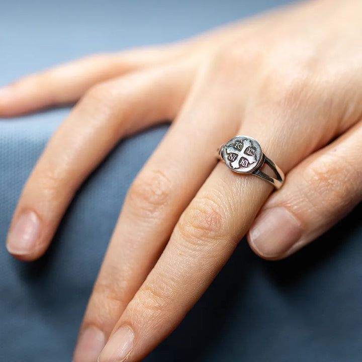 Woman's A-Symetrical Fifth Crusader Ring