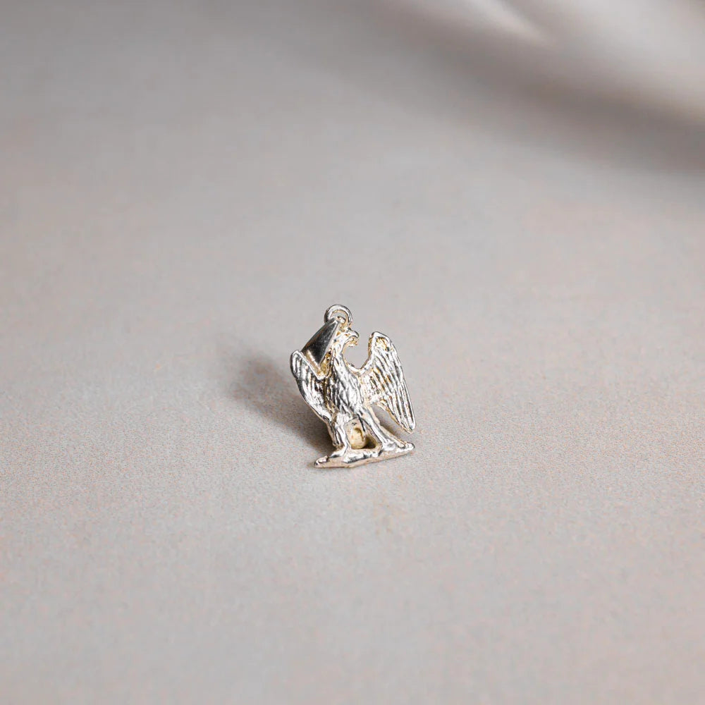 Silver Pendant Roman Eagle Small - SPQR SHOP