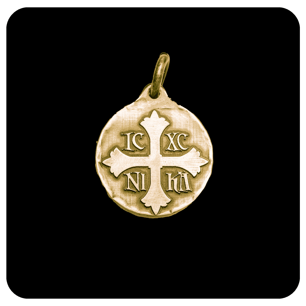 The Fifth Crusader Pendant in Gold - SPQR SHOP